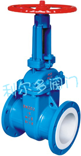 What are the advantages of fluorine lined gate valves compared to stainless steel gate valves?